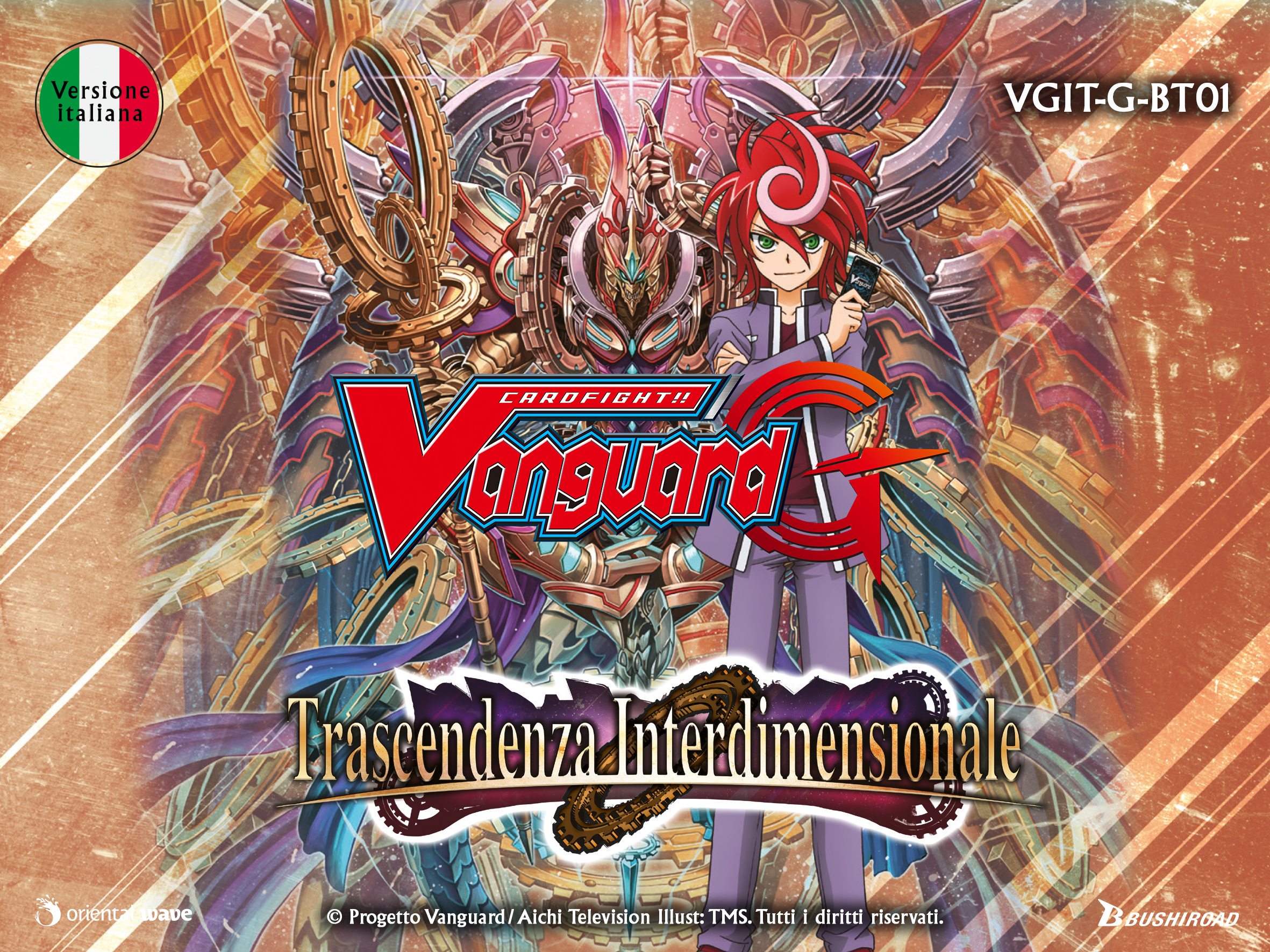 Vanguard Soldato Meccanico Dorato Mazzo Italiano Trial Deck Cardfight! Vanguard Soldato Meccanico Dorato Mazzo Italiano Trial Deck Cardfight!