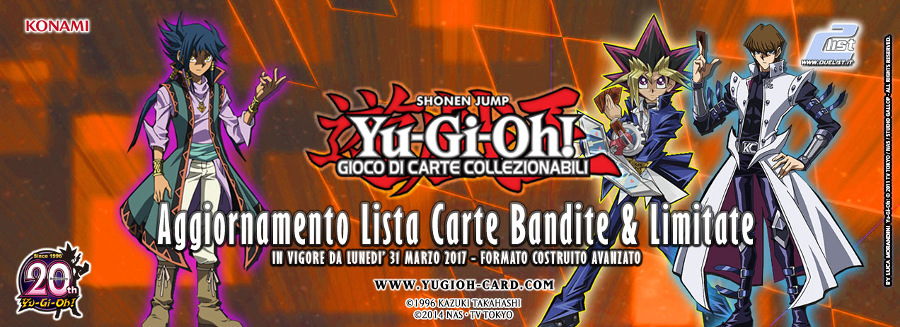 Lista Carte Bandite Yu Gi Oh