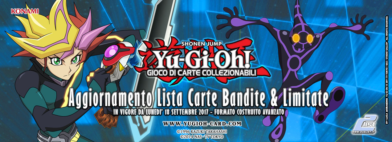 Lista Carte Bandite Yu Gi Oh