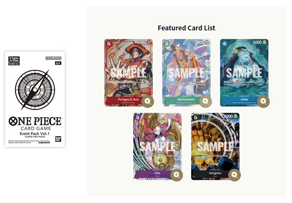 one piece card game event pack vol 1 onepiece-cardgame.it - One Piece Card Game Regional