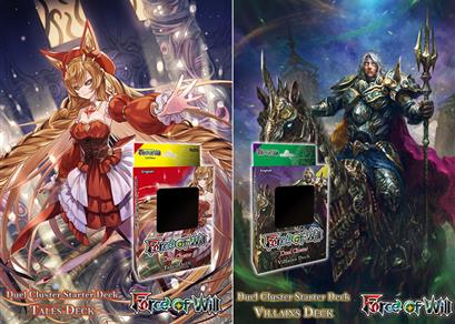 New Starter Decks: Tales Deck and Villains Deck