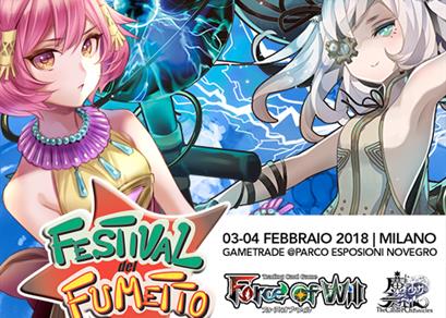 FoW TCG: Programma Festival del Fumetto Novegro Febbraio 2018