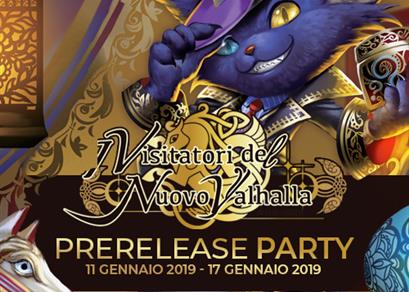 Prerelease Party: I Visitatori del Nuovo Valhalla